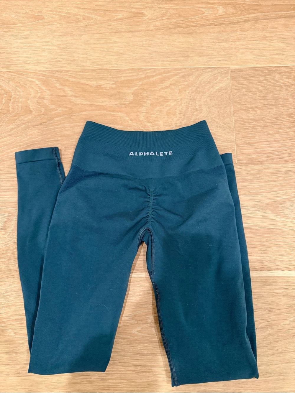 Alphalete Teal High-Rise Leggings